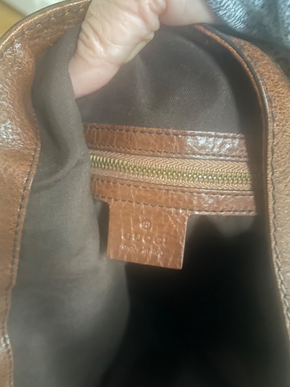 Gucci Large Canvas Hobo Bag with Dust Bag - Picture 14 of 16